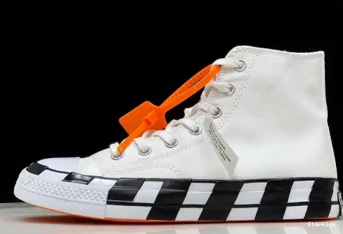 O-W X Black White Converse 2.0 163892C 0626